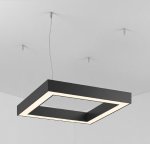 Светильник  SECTION
SQUARE  (Сторона 520мм)х4 Профиль 35х35 LED 55W Estetta SECTIONSQUARE-52х35-55-WH-NW