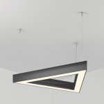 Светильник SECTOIN TRIANGLE 350х3 Профиль 35х35 LED 28W Estetta SECTIONTRIANGLE-35х35-28-WH-NW