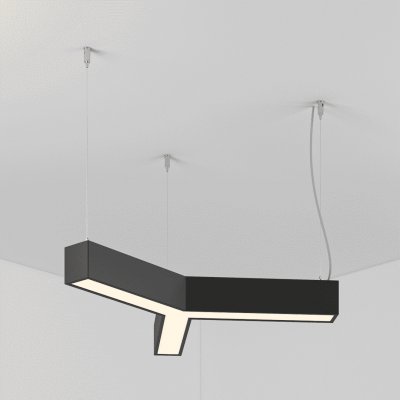 Светильник SECTIONY 550х3 Профиль 35х35 LED 45W Estetta SECTIONY-55х71-45-WH-NW