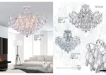 Светильник потолочный Crystal Lux SEVILIA PL4 SILVER (2941/104)