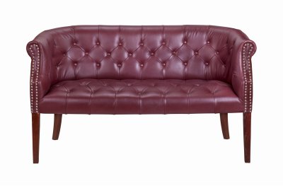 Диван Grace Sofa Leather MAK interior SF-1200-LR Бордовый