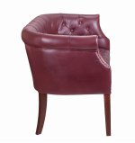 Диван Grace Sofa Leather MAK interior SF-1200-LR Бордовый