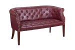 Диван Grace Sofa Leather MAK interior SF-1200-LR Бордовый