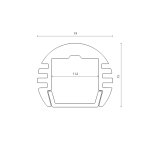Профиль алюминиевый SWG SF-1915 SWG SF-1915
