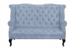 Кожаный дизайнерский диван Royal Sofa Grey MAK interior SF-2000-LG Серый