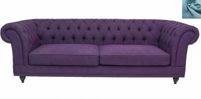 Диван Neylan Purple MAK interior SF-2818-P-teal Голубой