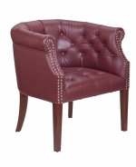 Кожаное кресло Grace Vine Leather MAK interior SF-800-LR Бордовый