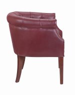 Кожаное кресло Grace Vine Leather MAK interior SF-800-LR Бордовый