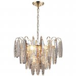 Люстра подвесная хрустальная Stilfort 1021/03/08P Florin