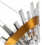 Люстра подвесная хрустальная 2116/05/04P Stilfort Snowy