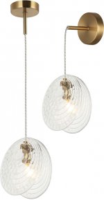 Светильник подвесной настенный Stilfort 2183/05/01PW серия Aura