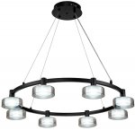 Люстра подвесная Stilfort 4009/02/08P серия Gloze