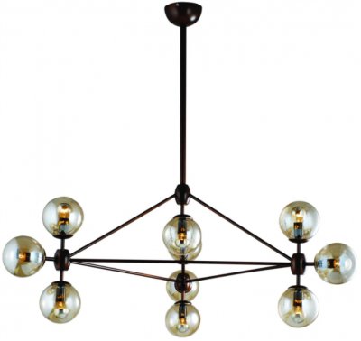 Люстра Modo 10 MAK interior SG100-10 Черный