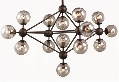 Люстра Modo 15 MAK interior SG100-15 Черный