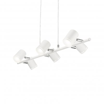 Люстра Ideal lux SHOTS SP6 BIANCO (186825)