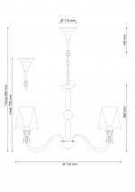 Люстра Lucia Tucci SIENA 102.3