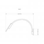 Бра KUTEK MOOD SILVA SIL-K-1 (Z) 