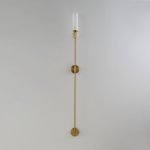 Бра Crystal Lux SIMPLY AP1.2 BRASS