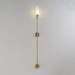 Бра Crystal Lux SIMPLY AP1.2 BRASS