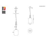 Светильник подвесной St luce SL1050.403.01 BURASCA