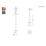 Светильник подвесной St luce SL1055.103.01 VITTE