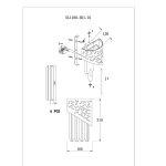 Светильник настенный бра St luce SL1100.301.01 TEFINA