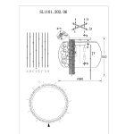 Люстра потолочная St luce SL1101.202.06 DOLCIMA