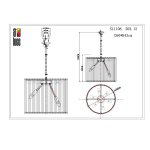 Светильник подвесной St luce SL1108.203.12 ESTELLA