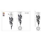 Светильник подвесной St luce SL1116.203.09 SALICA