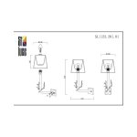 Светильник настенный St luce SL1123.201.01 VELOSSA