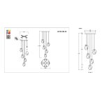 Светильник подвесной St luce SL1153.503.05 PUREZA