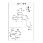 Люстра потолочная St luce SL116.052.12 ONDE