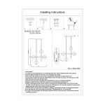 Светильник подвесной St luce SL1201.403.04 CIRCONO