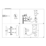 Светильник настенный бра St luce SL122.301.01 ANCORA