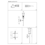 Светильник настенный бра St luce SL122.311.01 ANCORA