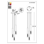 Светильник подвесной St luce SL1577.503.03 FIZORIO