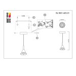 Светильник подвесной St luce SL1601.423.01 UNTIDO