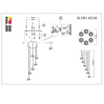 Светильник подвесной St luce SL1601.423.06 UNTIDO