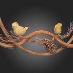 Подвесной светильник St luce SL167.703.01 UCCELLINO