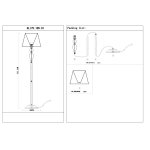 Торшер St luce SL175.105.01 LILIUM