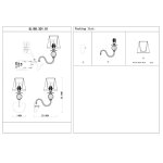 Светильник настенный бра St luce SL185.301.01 GRAZIA