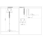 Торшер St luce SL185.305.01 GRAZIA