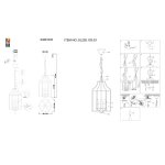 Люстра подвесная St luce SL228.103.03 TERSO