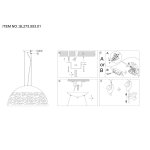 Светильник подвесной St luce SL273.553.01 VELO