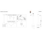 Светильник подвесной St luce SL274.053.01 TRINA