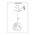 Светильник подвесной St luce SL278.503.02 ANZI