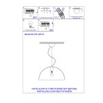 Светильник подвесной St luce SL279.403.01 TAPPO