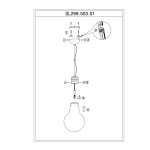 Светильник подвесной St luce SL299.503.01 BULD