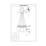 Люстра подвесная St luce SL299.553.07 BULD