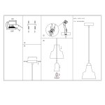 Подвесной светильник St luce SL332.113.01 FUMOSI